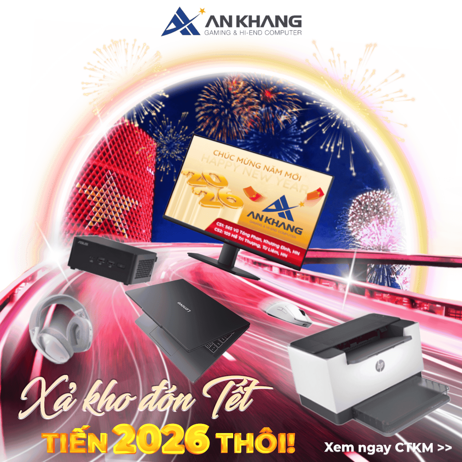 banner popup quảng cáo